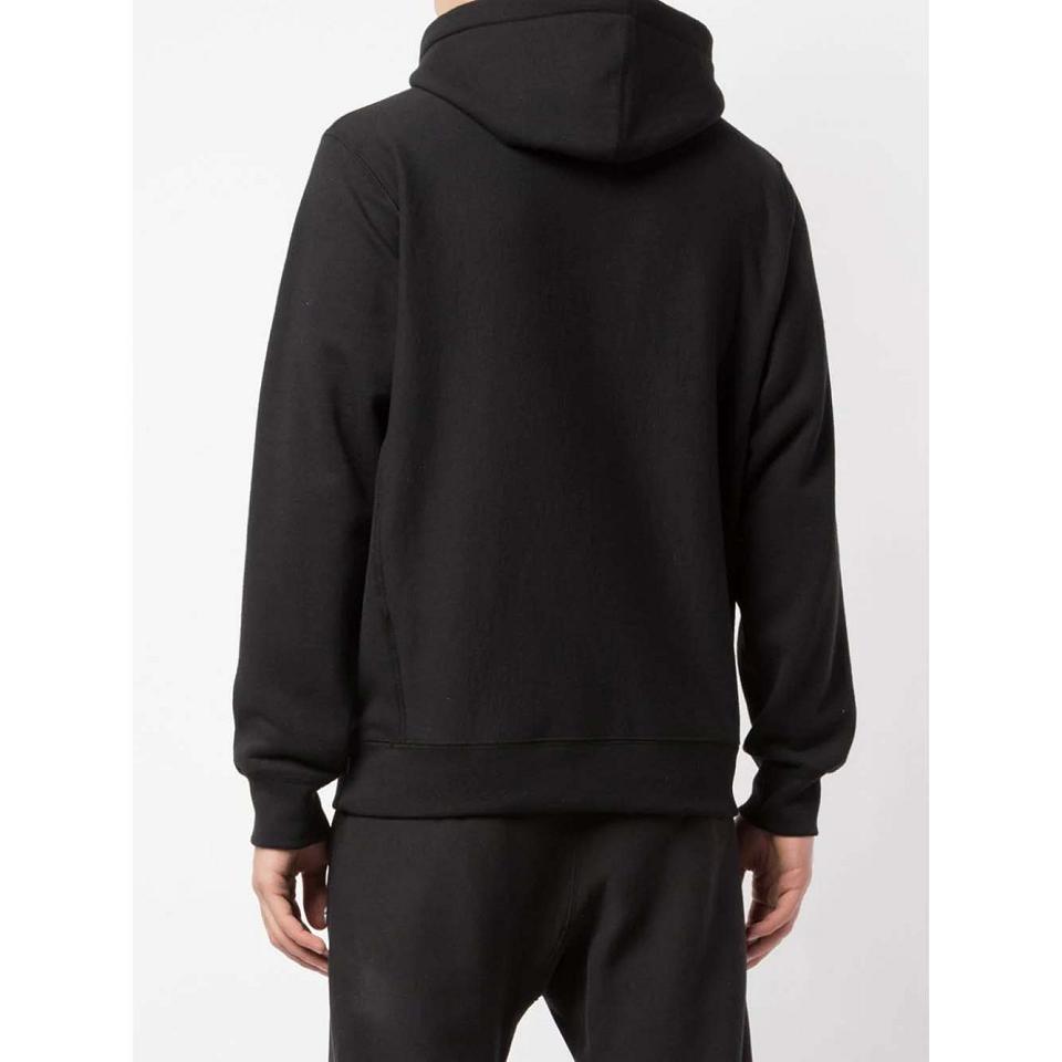 Black Supreme Apple Logo Hoodie | PH490PQ