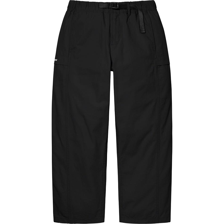 Black Supreme Belted Trail Pant Pants | PH415DN