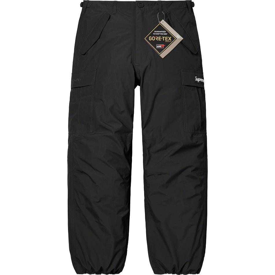 Black Supreme GORE-TEX PACLITE® Cargo Pant Pants | PH412PQ