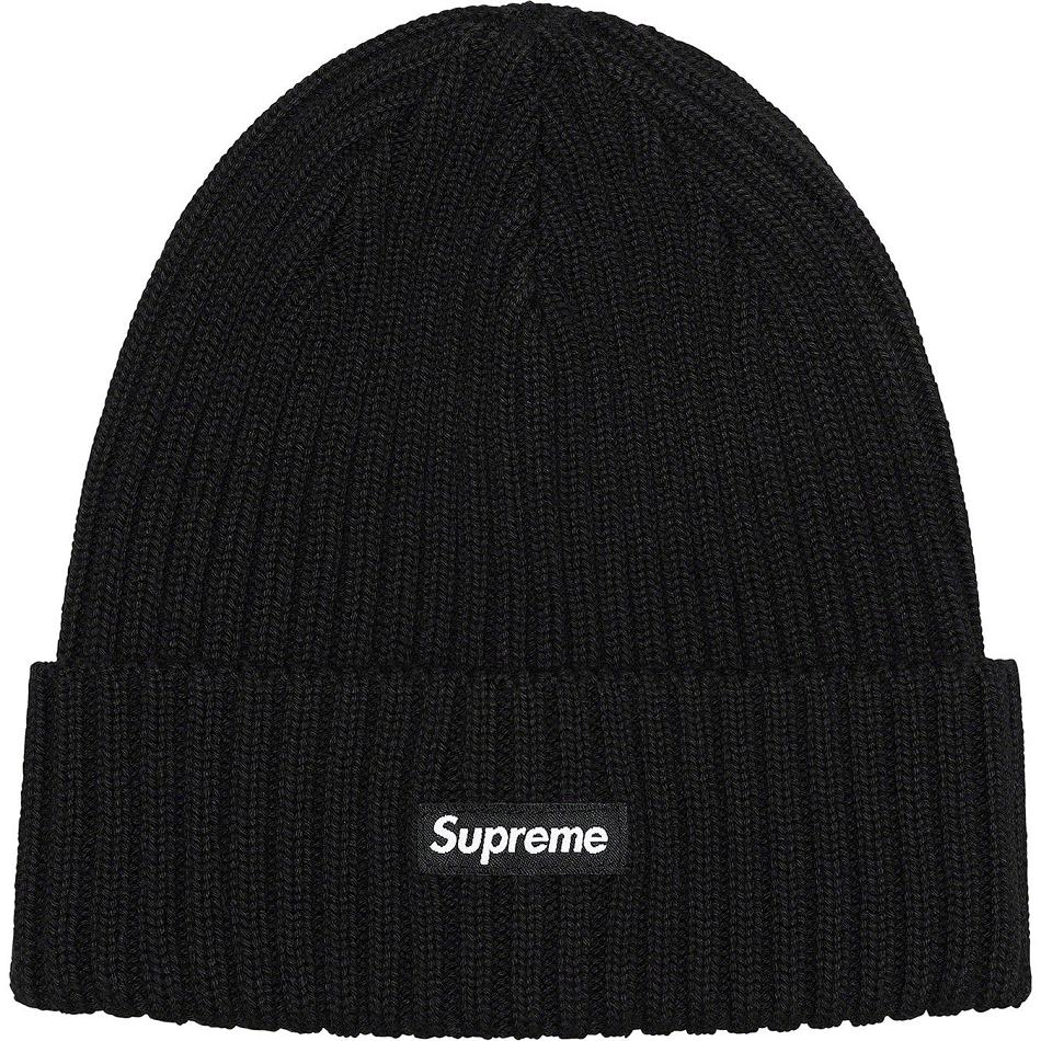 Black Supreme Overdyed Beanie Hats | PH161LH