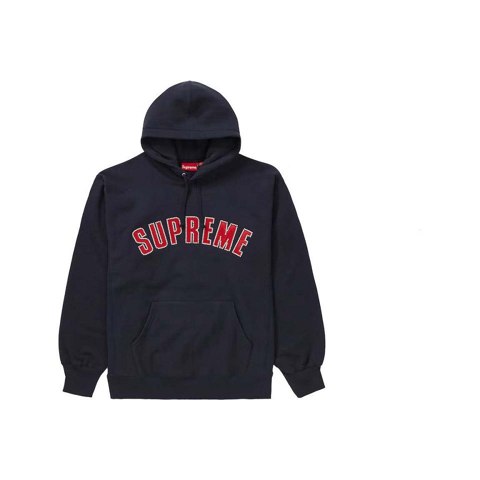 Black Supreme Pearl Logo Hooded Sweatshirts | PH261GL