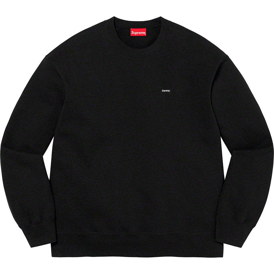 Black Supreme Small Box Crewneck Sweatshirts | PH286FM