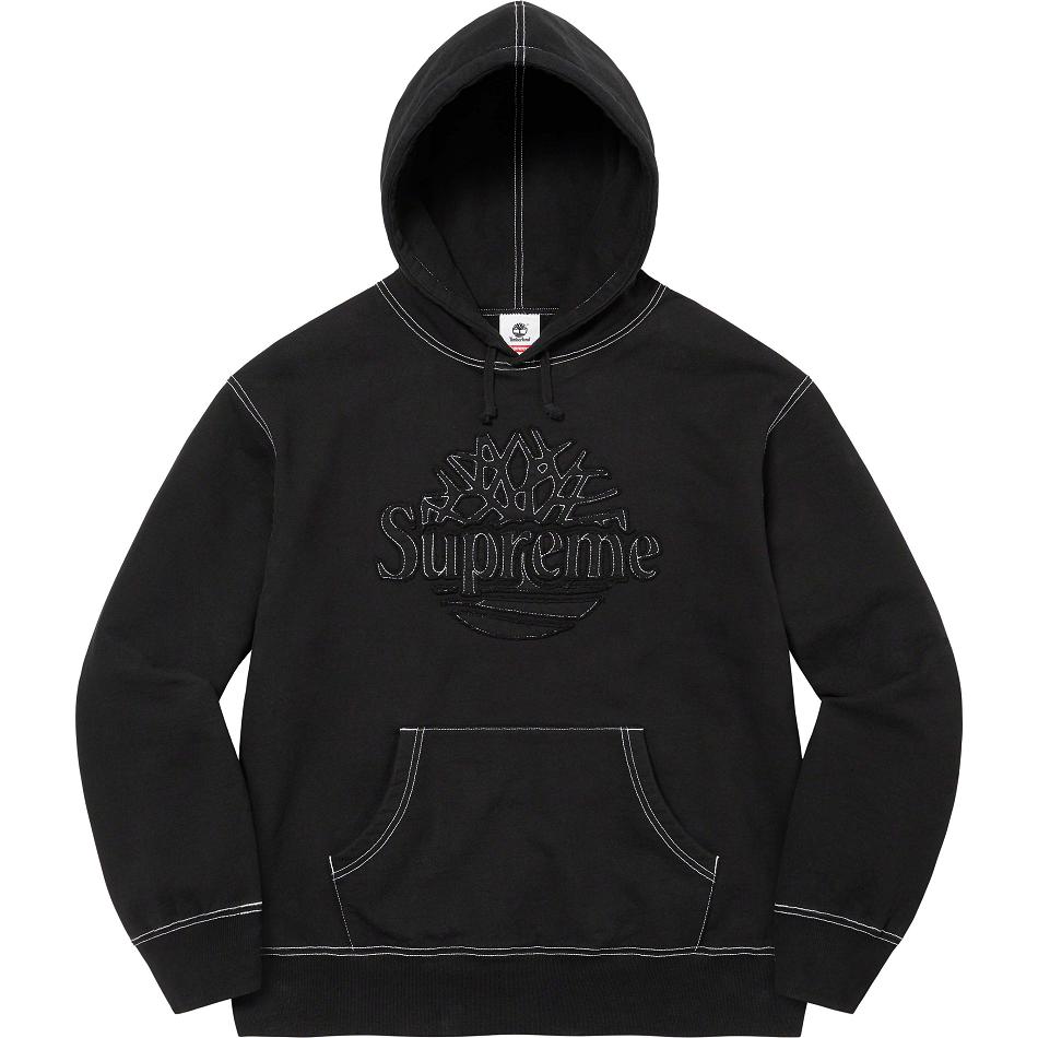 Black Supreme Timberland® Hooded Sweatshirts | PH301EX