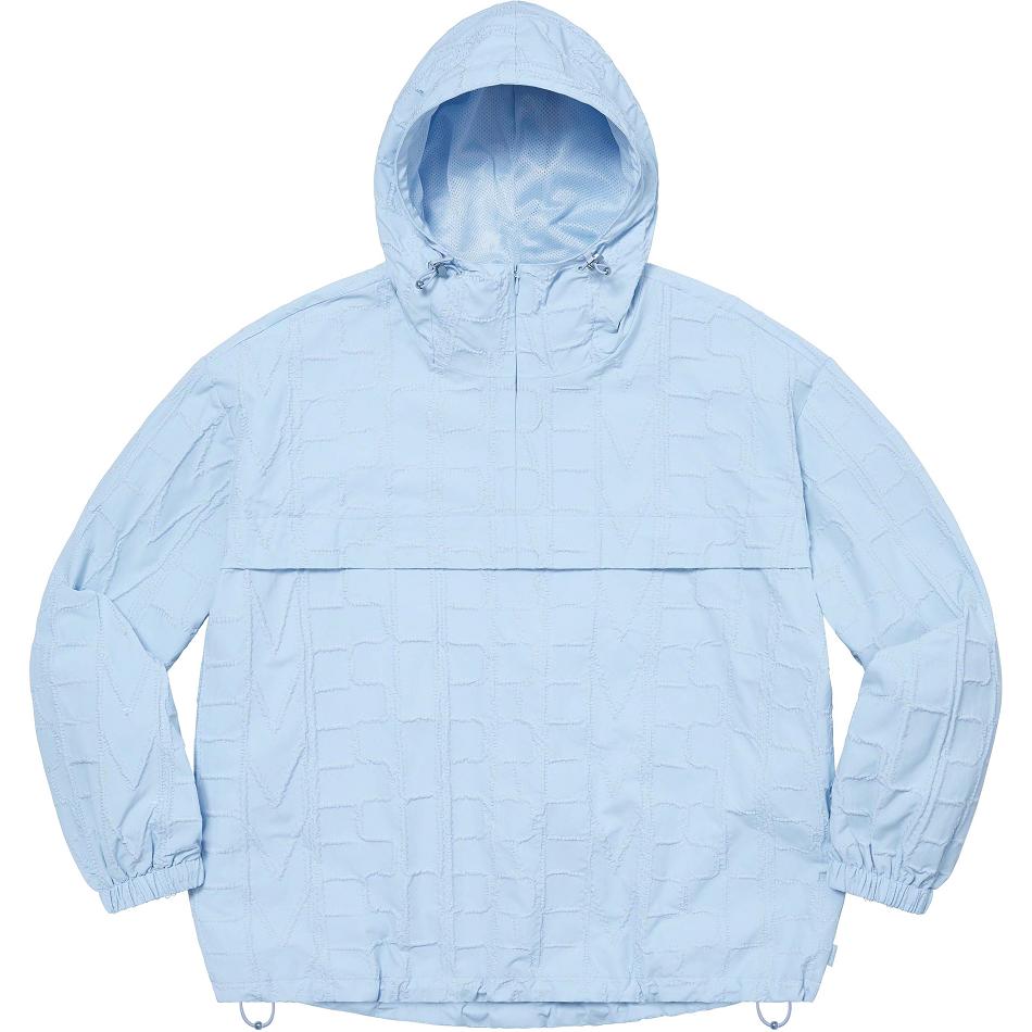 Blue Supreme Repeat Stitch Anorak Jackets | PH441DN