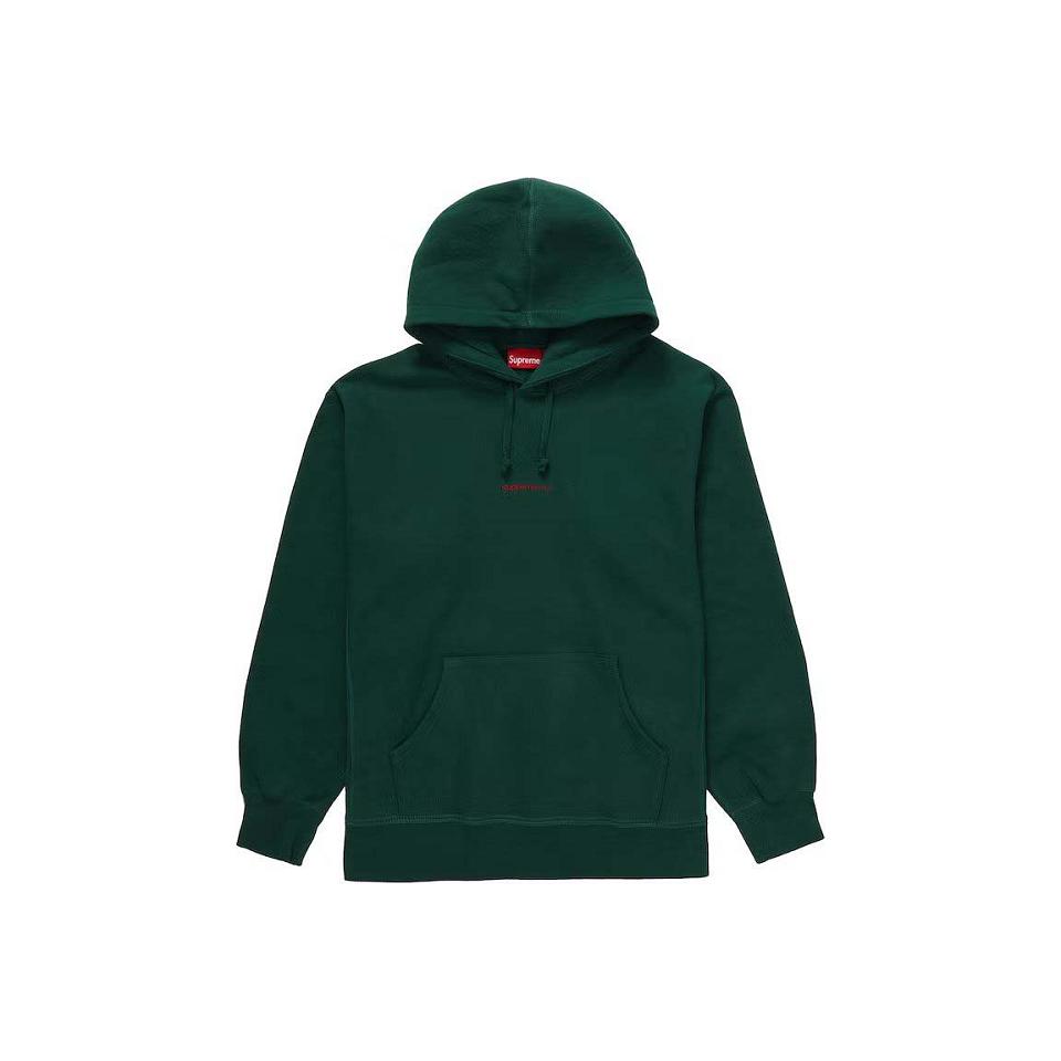 Green Supreme Number One Hooded Sweatshirts | PH263JJ