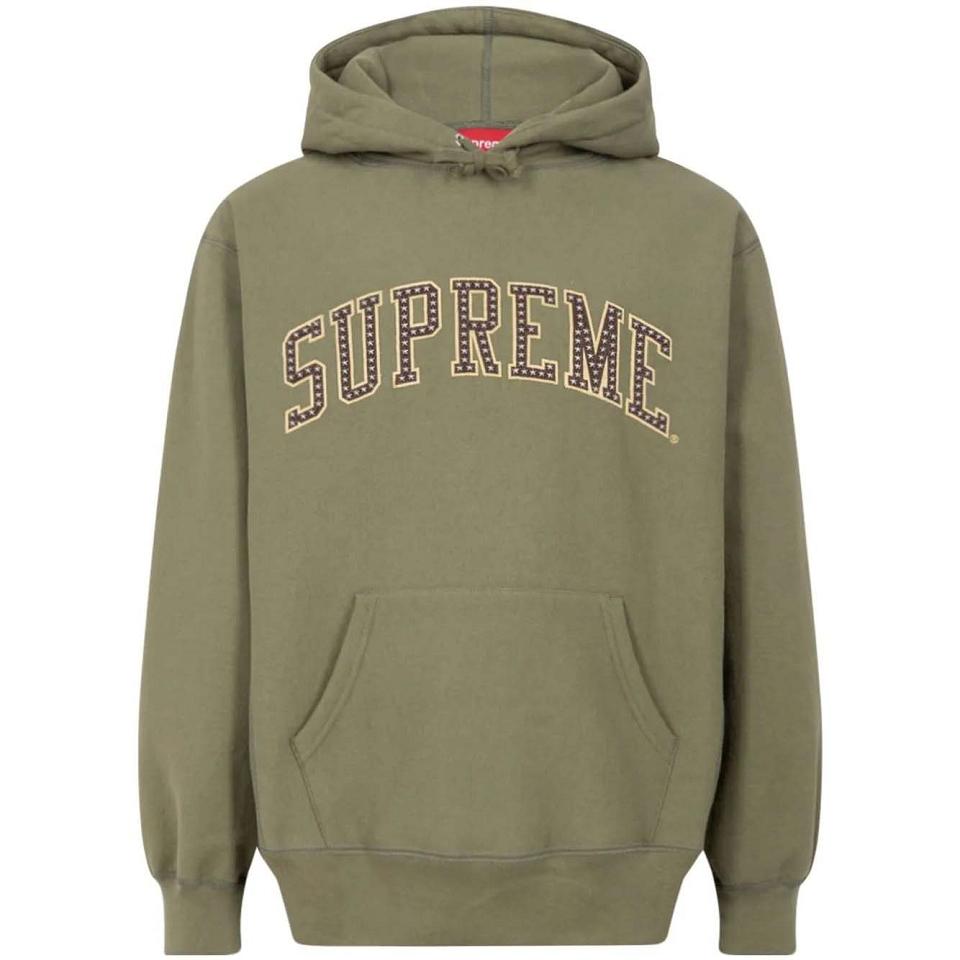 Green Supreme Stars Arc Hoodie | PH464PQ