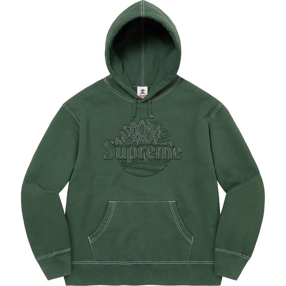 Green Supreme Timberland® Hooded Sweatshirts | PH303TV