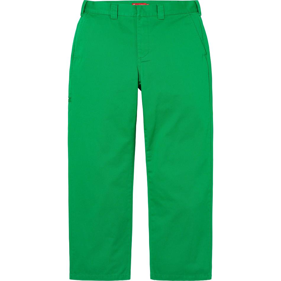 Green Supreme Work Pant Pants | PH418HK