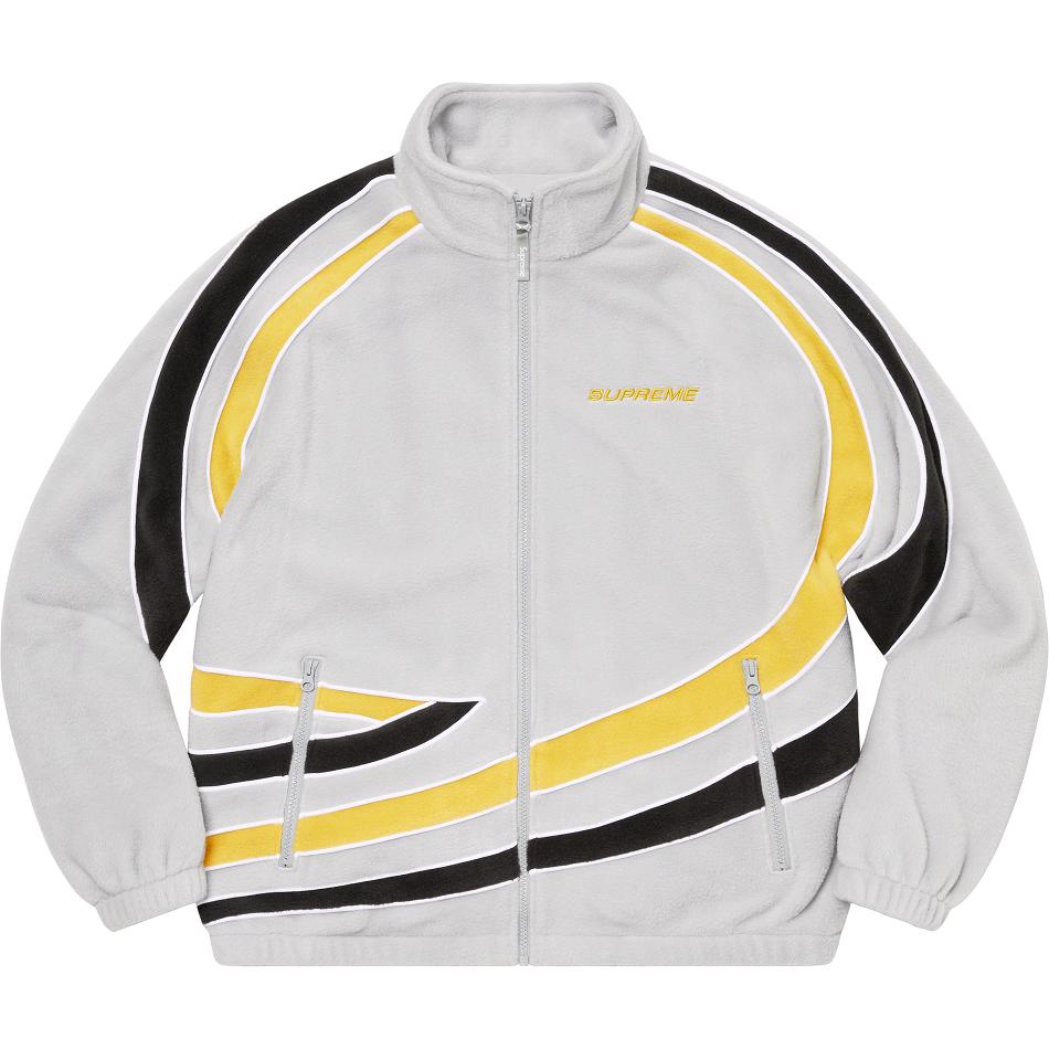 Grey Supreme Racing Fleece Jackets | PH445JJ