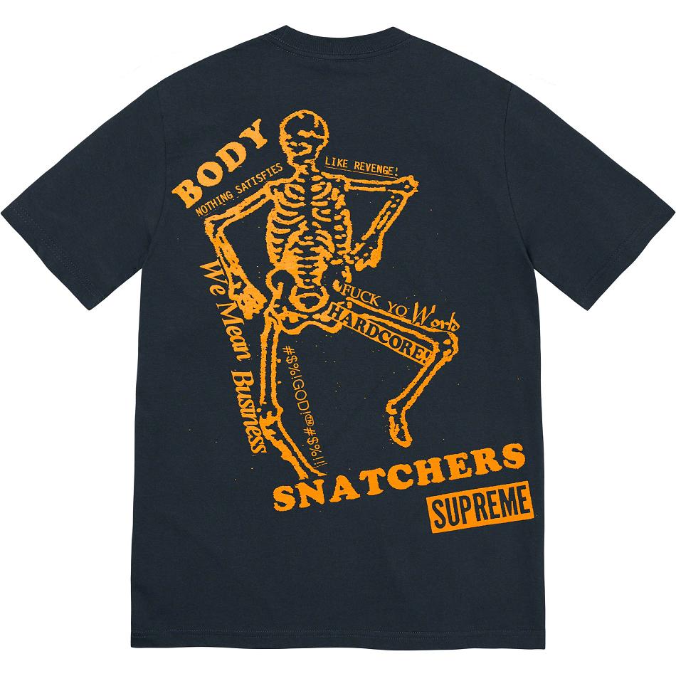 Navy Supreme Body Snatchers Tee T Shirts | PH244BC