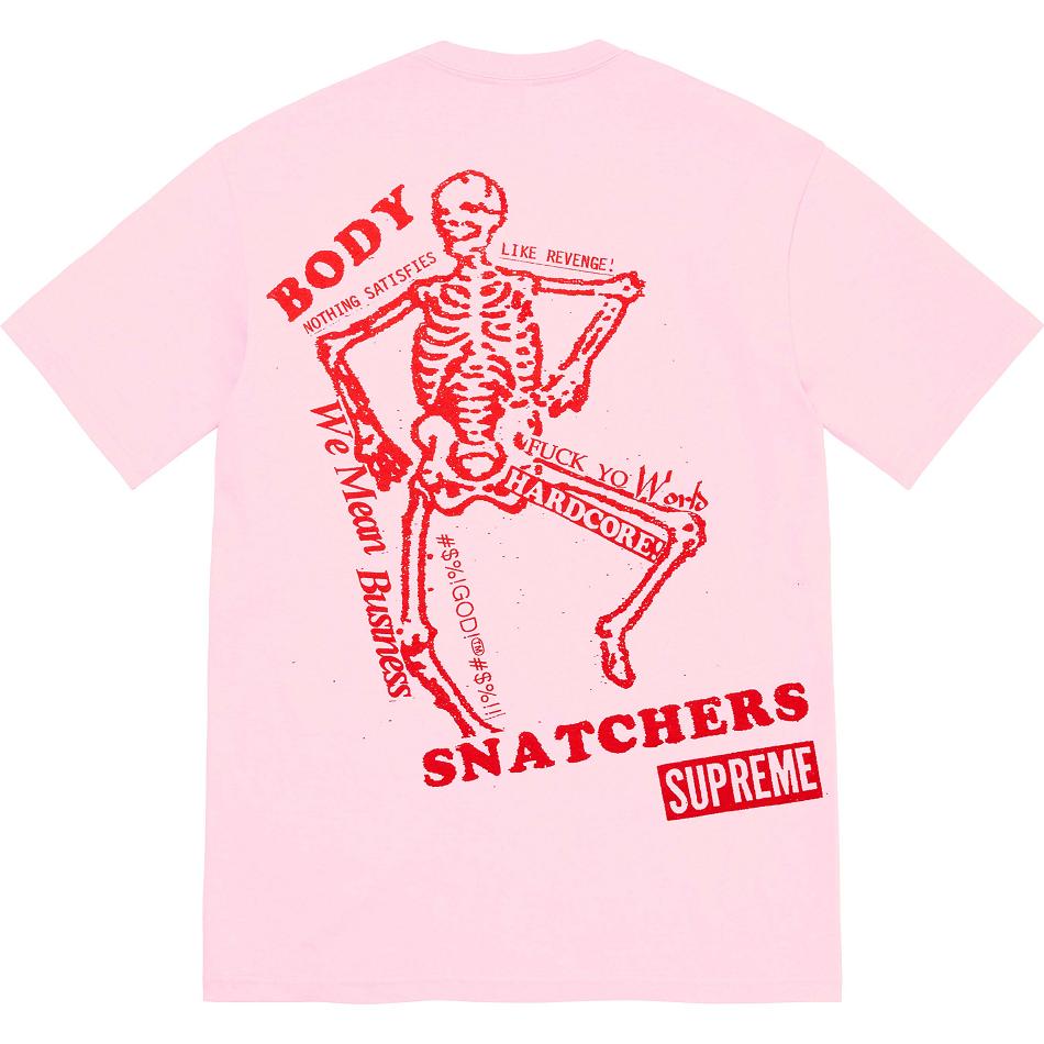 Pink Supreme Body Snatchers Tee T Shirts | PH246MA