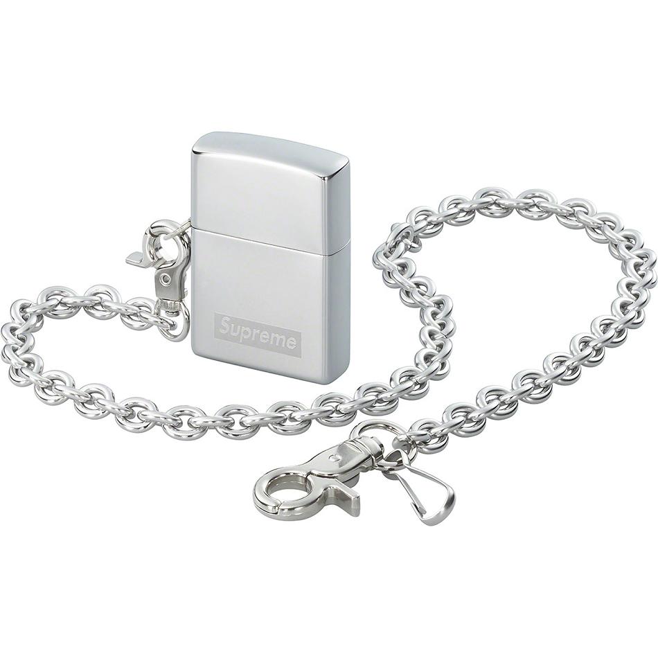 Silver Supreme Chain Zippo® Accessories | PH185JJ