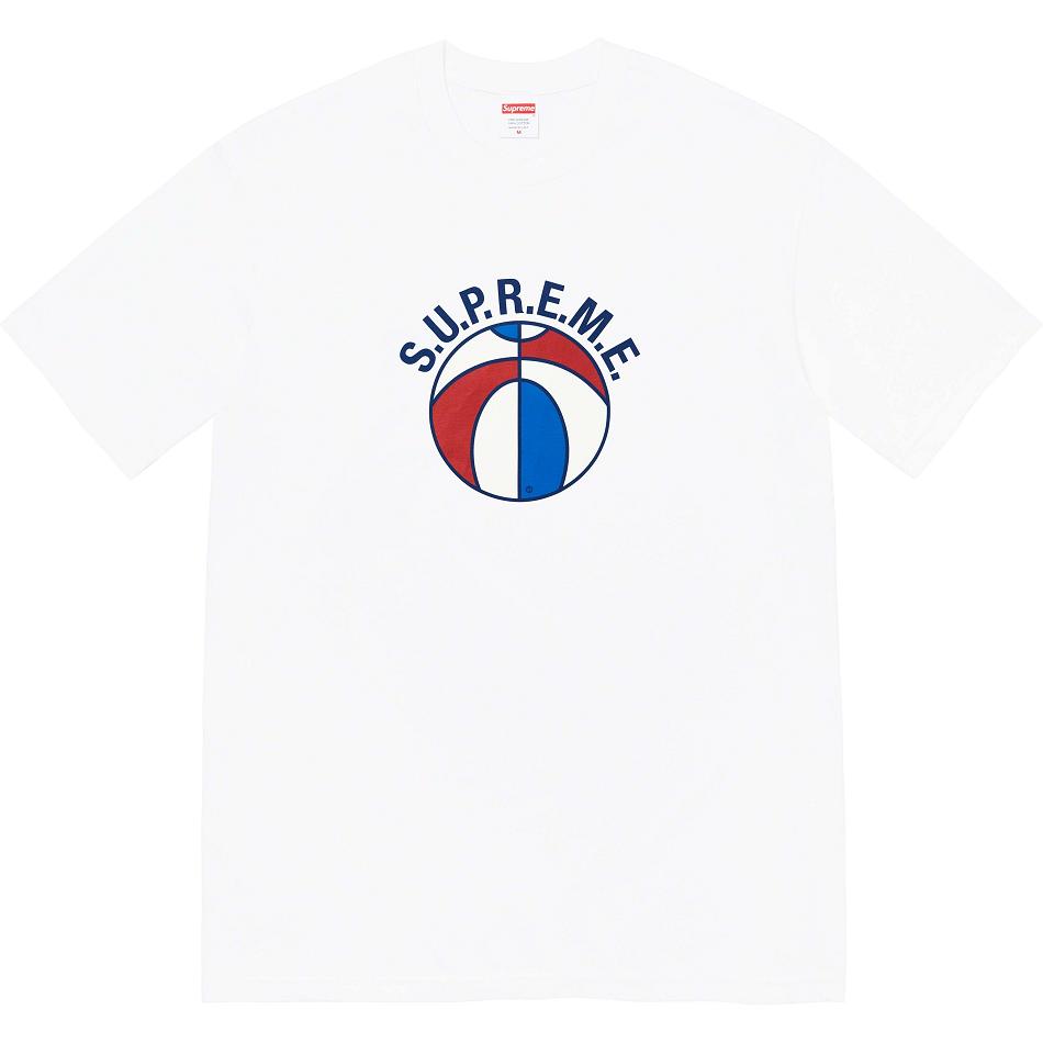 White Supreme League Tee T Shirts | PH232SO