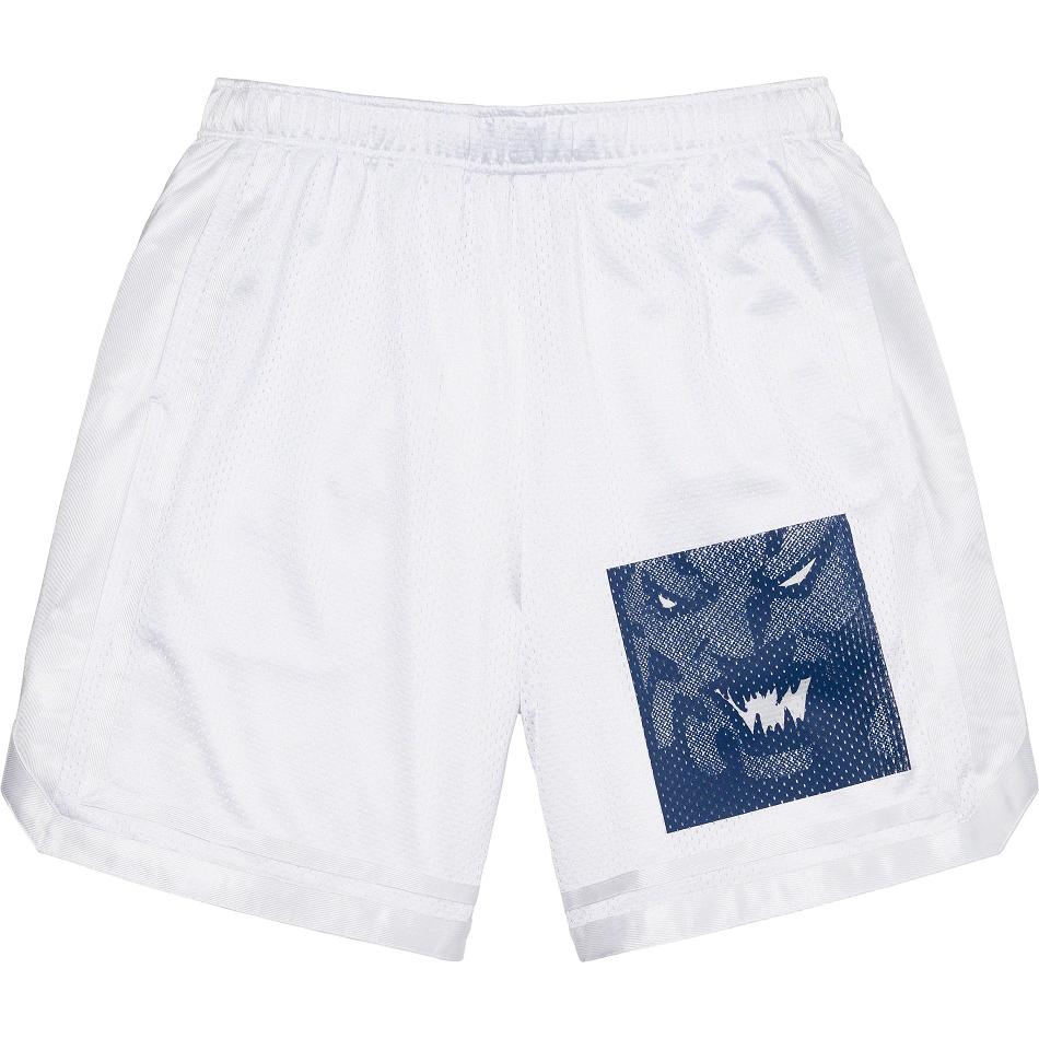 White Supreme Ronin Mesh Shorts | PH349NB