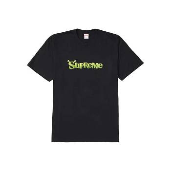 Black Supreme Shrek T Shirts | PH196WY