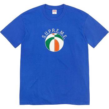 Blue Supreme League Tee T Shirts | PH230PQ