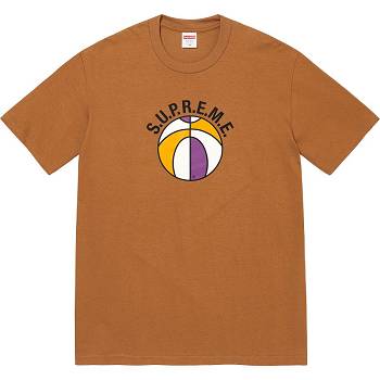 Brown Supreme League Tee T Shirts | PH231AP