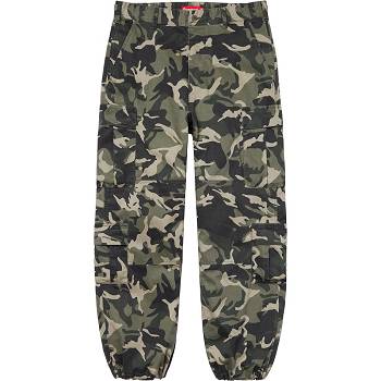 Green / Camo Supreme Cargo Pant Pants | PH395LH