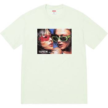 Green Supreme Eyewear Tee T Shirts | PH229OR