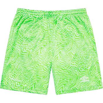 Green Supreme Jacquard Animal Print Soccer Shorts | PH362SO