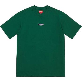 Green Supreme Oval Logo S/S Top Sweaters | PH336SO