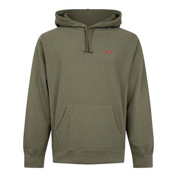 Green Supreme Small Box Hoodie | PH466SO