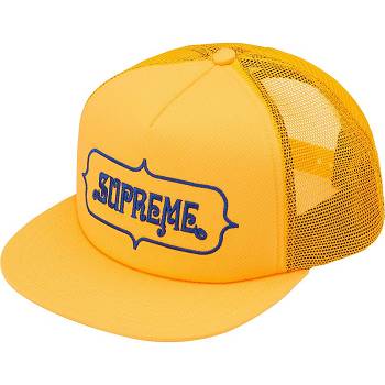 Yellow Supreme Highest Mesh Back 5-Panel Hats | PH131GL