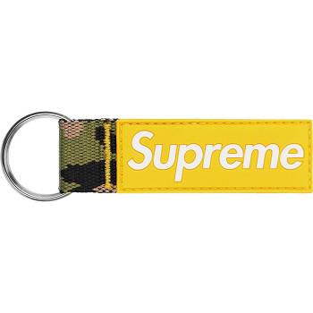 Yellow Supreme Webbing Keychain Accessories | PH181DN